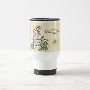 Caneca Térmica Little Bo-Peep: Clássico Kate Greenaway Berçário