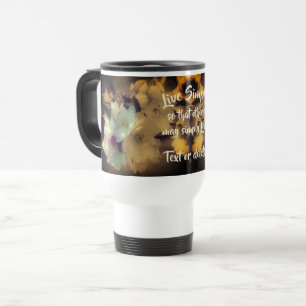 Caneca Térmica Live Simplesmente Amplos Inspiração Personalizada