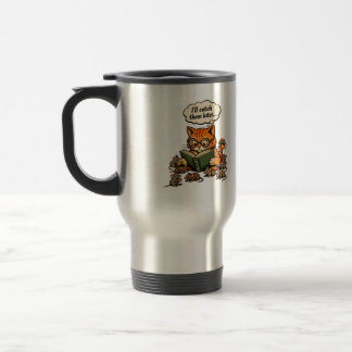 Caneca Térmica livro de gato