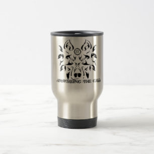 Caneca Térmica Lobo bombeiro, RESPONDENDO À CHAMADA