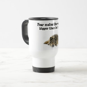 Caneca Térmica Lobo Cinzento