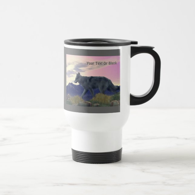 Caneca Térmica Lobo de Alto País (Direita)