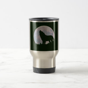 Caneca Térmica lobo e lua