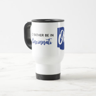 Caneca Térmica Localização e Nome Personalizados Ohio
