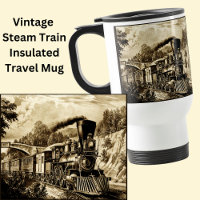 Locomotiva Vintage do Motor do Comboio a Vapor