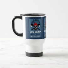 Log Cabin Tiber Frame Builder Coffee Mug