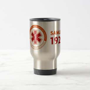 Caneca térmica logomarca SAMU 192