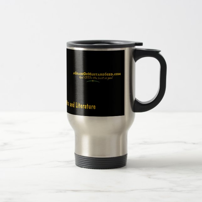 Caneca Térmica Logotipo Agrainofmustardseed.com (Direita)