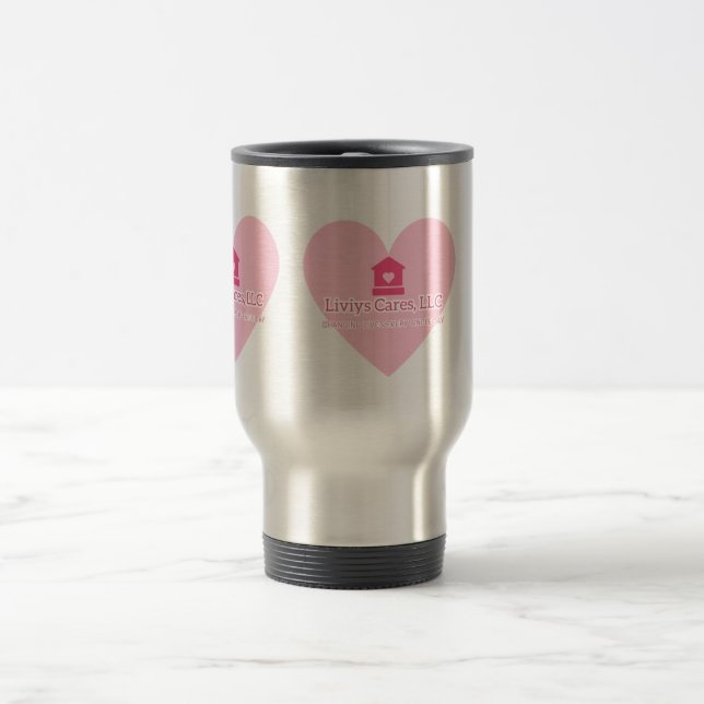 Caneca Térmica Logotipo da Liviys Cares (Centro)