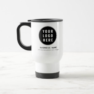 Caneca Térmica Logotipo de Empresa de Negócios Modernos Site Prom