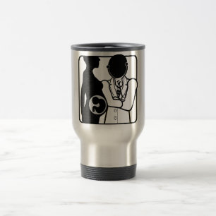 CANECA TÉRMICA LOGOTIPO DO GINECOLOGISTA - DR. NATAL DO PERI E DO