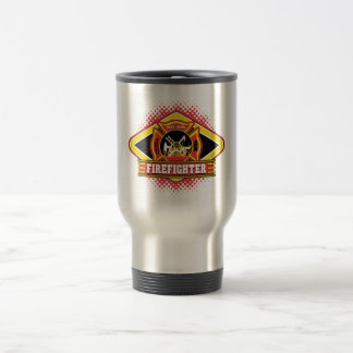 Caneca Térmica Logotipo do sapador-bombeiro