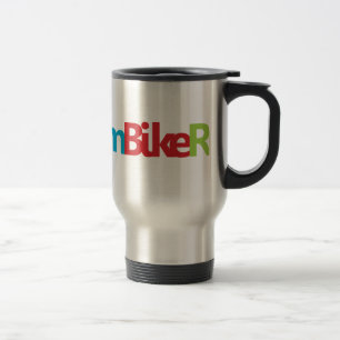 Caneca Térmica Logotipo legal do Triathlon para todos os amantes