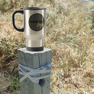 CANECA TÉRMICA LOGOTIPO MÍNIMO PROMCIONAL DE MARCA DE EMPRESAS