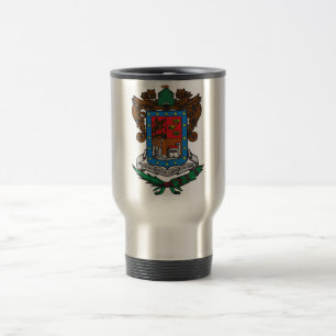 Caneca Térmica Logotipo oficial do símbolo de Michoacan México 