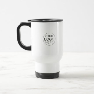 Caneca Térmica Logotipo Personalizado Branco