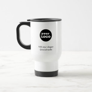 Caneca Térmica Logotipo personalizado profissional Slogan comerci