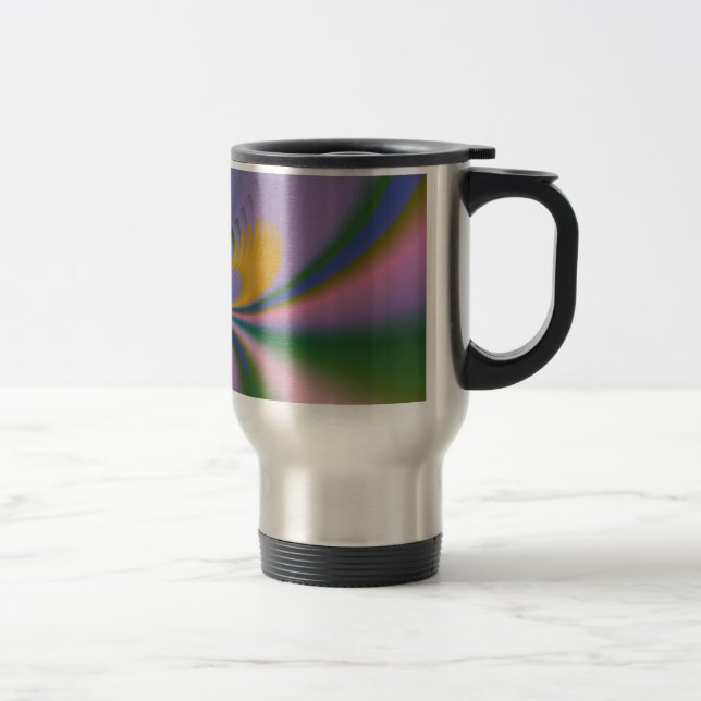 Caneca Térmica Lótus Roxo (Direita)