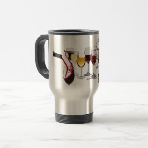 Caneca Térmica Louça para vinho da SlipperyJoe com trocadilho atr
