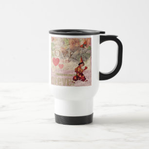 Caneca Térmica Love Heart Sweetheart Namorados Cherub