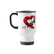 Love Hearts Thermal Tumbler