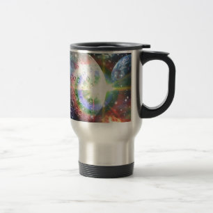 Caneca Térmica lua arco-íris