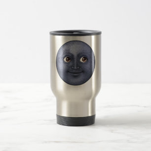 Caneca Térmica Lua Azul Escura - Emoji