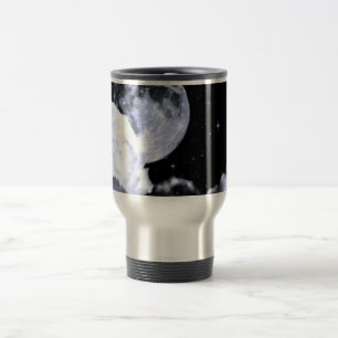 Caneca Térmica Lua e estrelas