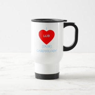 Caneca Térmica Lub Dub Heart I Love Cardiologista