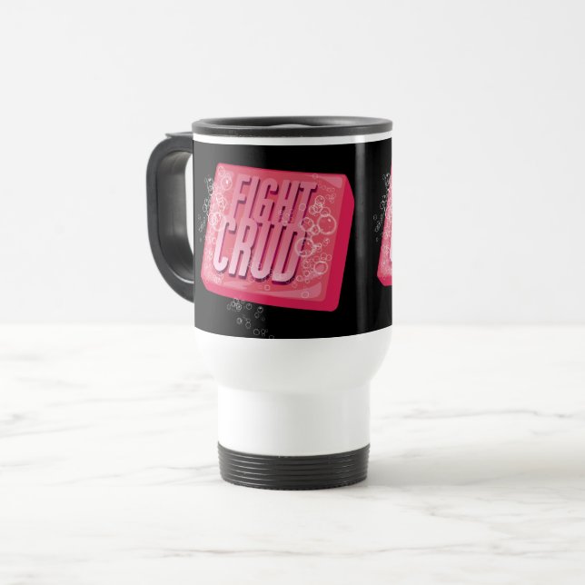 Caneca Térmica Luta Cruel (Frente Esquerda)