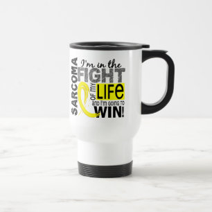 Caneca Térmica Luta de meu Sarcoma da vida