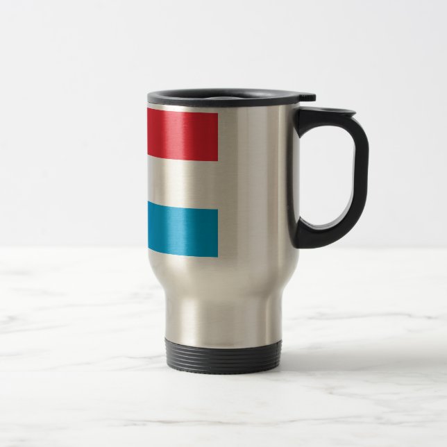 Caneca Térmica Luxemburgo - Lëtzebuerg - Luxemburgo (Direita)