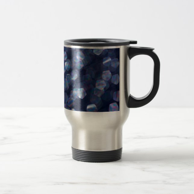 Caneca Térmica Luzes azuis de trava (Direita)
