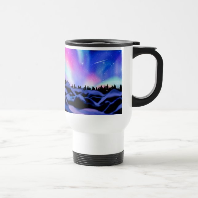Caneca Térmica Luzes de sonho (Direita)
