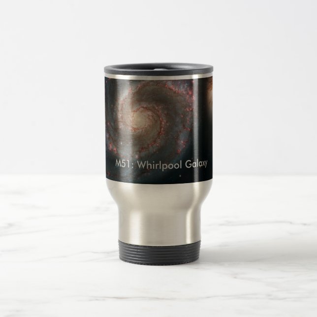 Caneca Térmica M51: Galáxia do redemoinho (Centro)