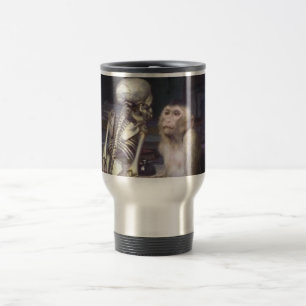 Caneca Térmica Macaco antes do esqueleto