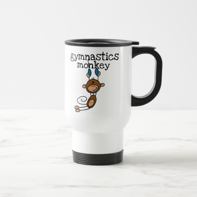 Caneca Térmica Macaco de Ginástica (Direita)