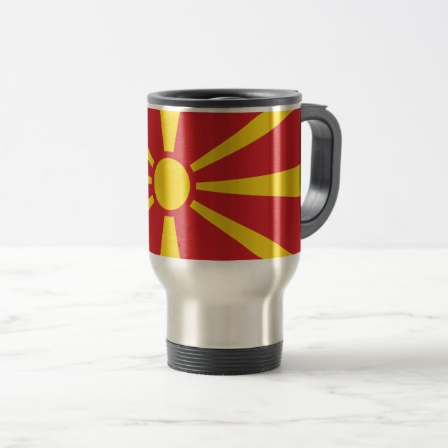 Caneca Térmica Macedônia do Norte (Frente Esquerda)
