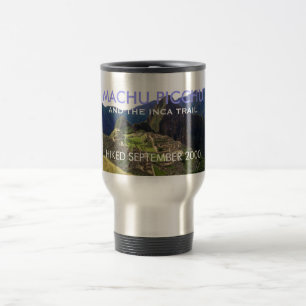 Caneca Térmica Machu personalizado Picchu, fuga do Inca