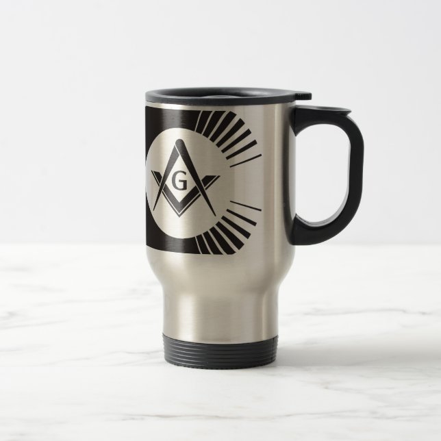 Caneca Térmica Maçónico, Freemason, pedreiro (Direita)