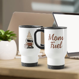 Caneca Térmica Mãe Combustível Café Gnomo Bonito