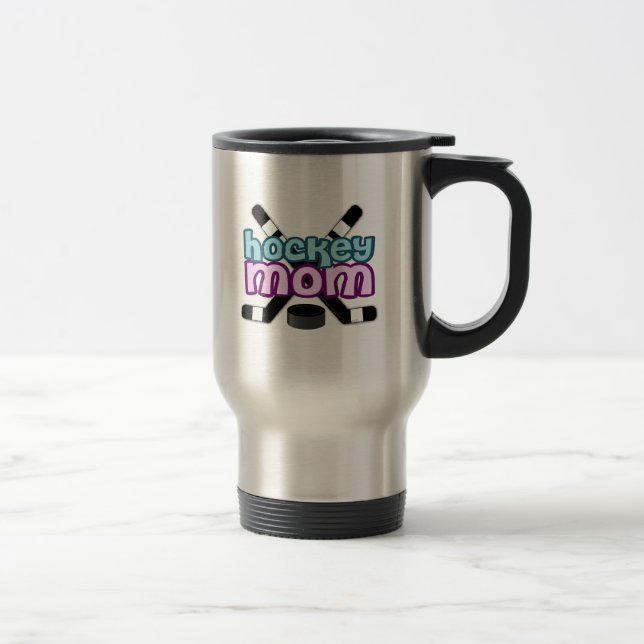 Caneca Térmica Mãe de Hockey (Direita)
