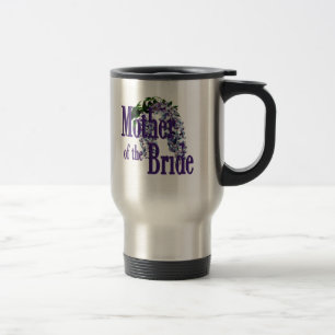 Caneca Térmica Mãe do casamento das glicínias da noiva