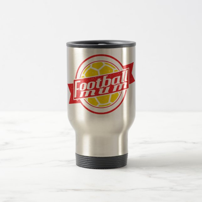 Caneca Térmica Mãe do futebol (Centro)