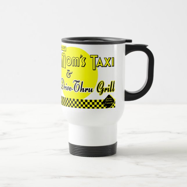 Caneca Térmica Mães Taxi e Drive-Thru Grill Coffee (Direita)