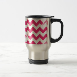 Caneca Térmica Magenta do ziguezague