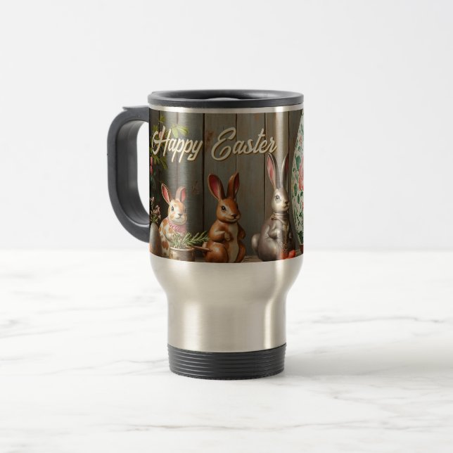 Caneca Térmica Magia da Primavera com Flores e Felicidade de Coel (Frente Esquerda)