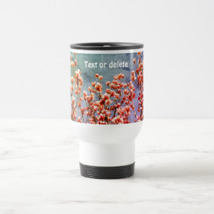 Caneca Térmica Magnolia Blossomo Blue Sky Floral Personalizada