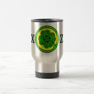 Caneca Térmica Mágulos personalizados de Shamrock tribal