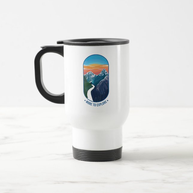 Caneca Térmica Mais para explorar (Esquerda)